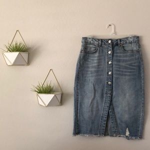 Denim Skirt